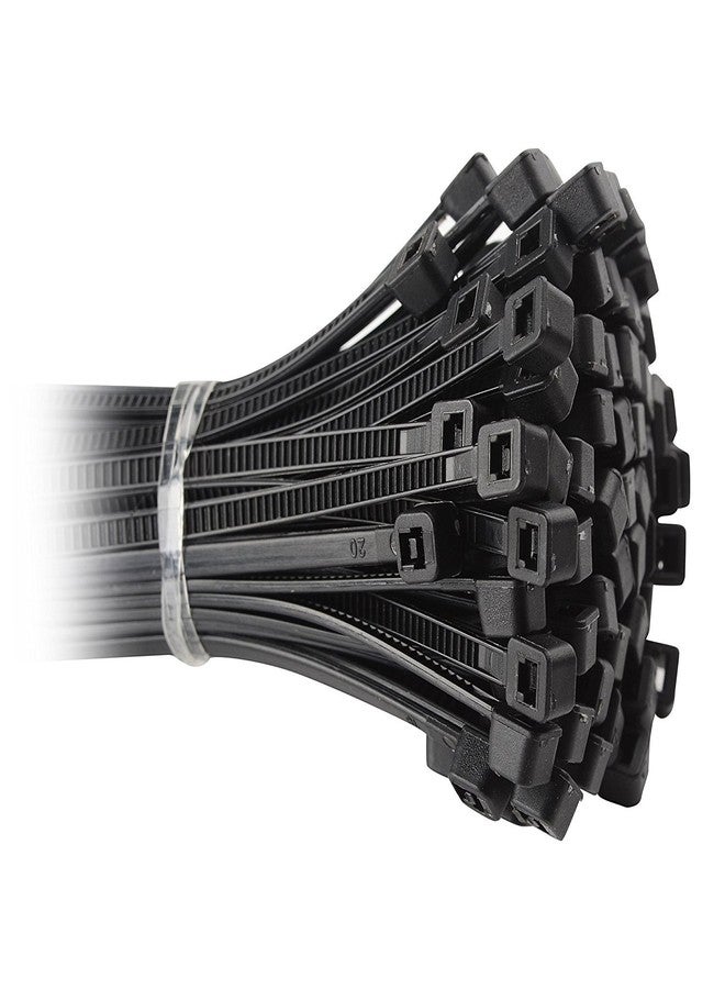 SCHOFIC Cable Zip Ties 200 mm (50 Pieces, Black) - Image 4